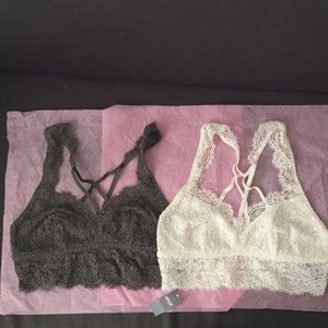 NWT bundle of 2 Aerie lace bralette